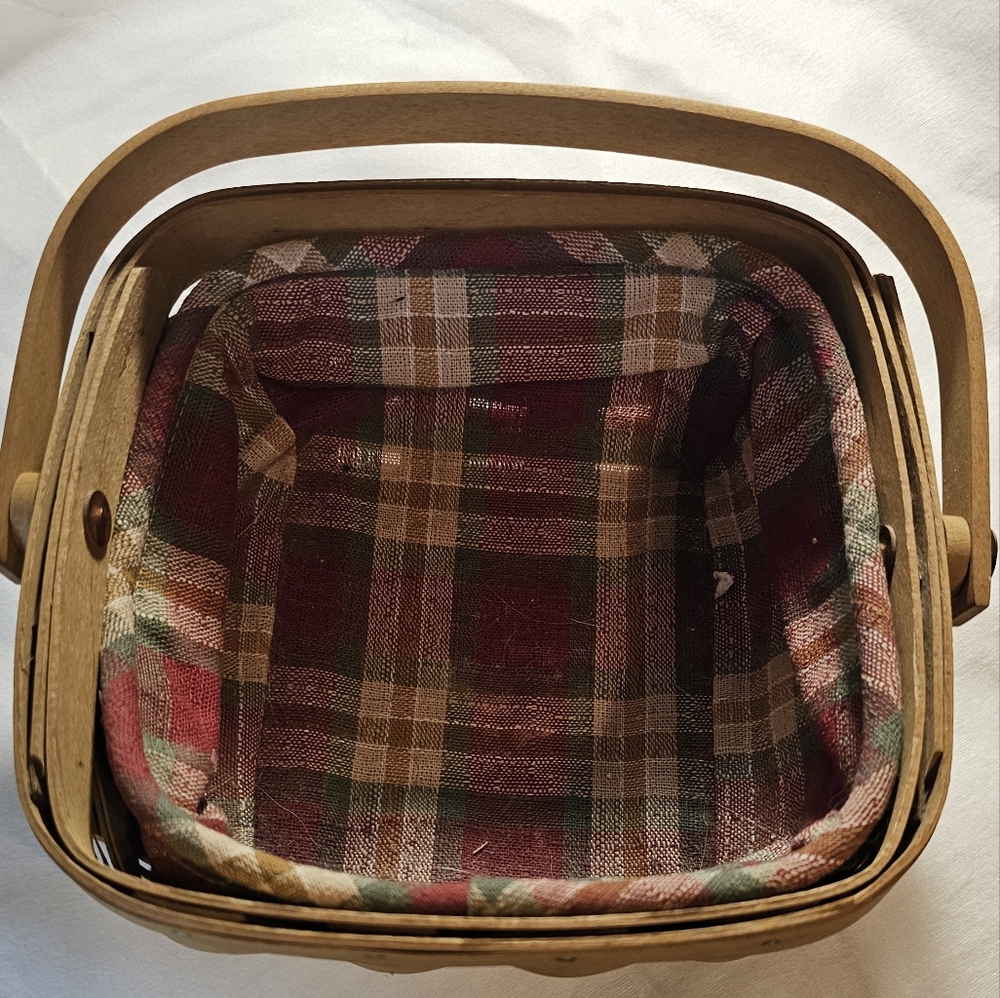 Longaberger Basket with Liner